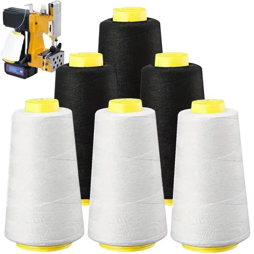 DIY Cones Spool 402 Sewing Thread 3000yards Black White Jeans Thread Sewing Supplies Hand & Sewing Machine