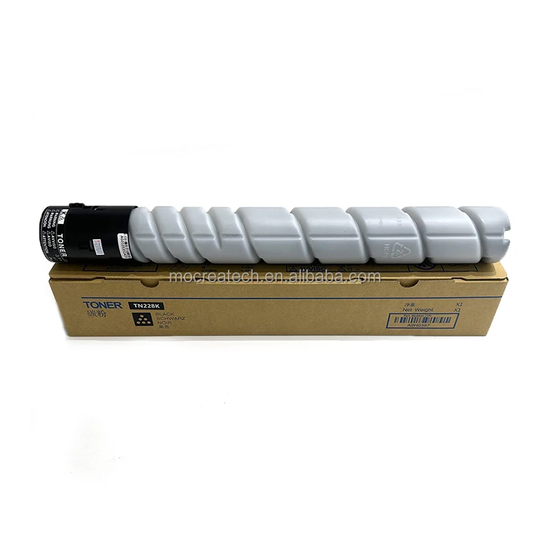 Mocreate TN-228 TN-229 TN228 TN229 Toner Cartridge for Konica Minolta Bizhub C226i C266i C286i C7222i C7228i