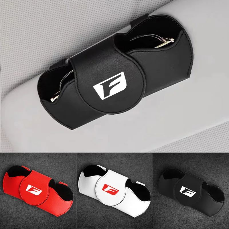 For Lexus  F FSPORT LFA ISF GSF RCF Car Sunglasses Holder Multi-function Glasses Clip Bill Clip Car accessories