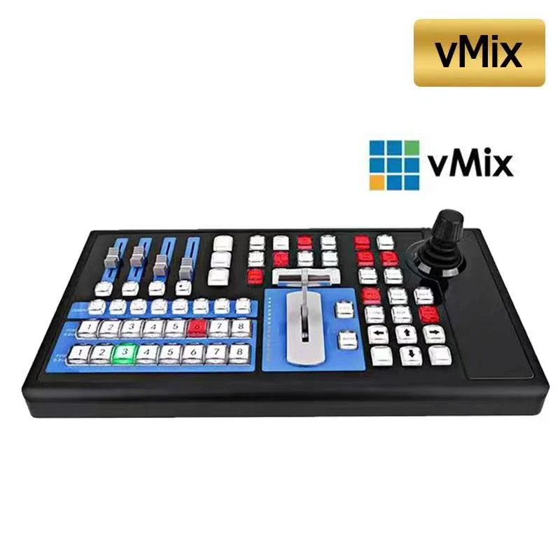 

D60 vMix console Switchboard Controller RS232 RS485 Control PTZ camera live broadcast video mixer switcher