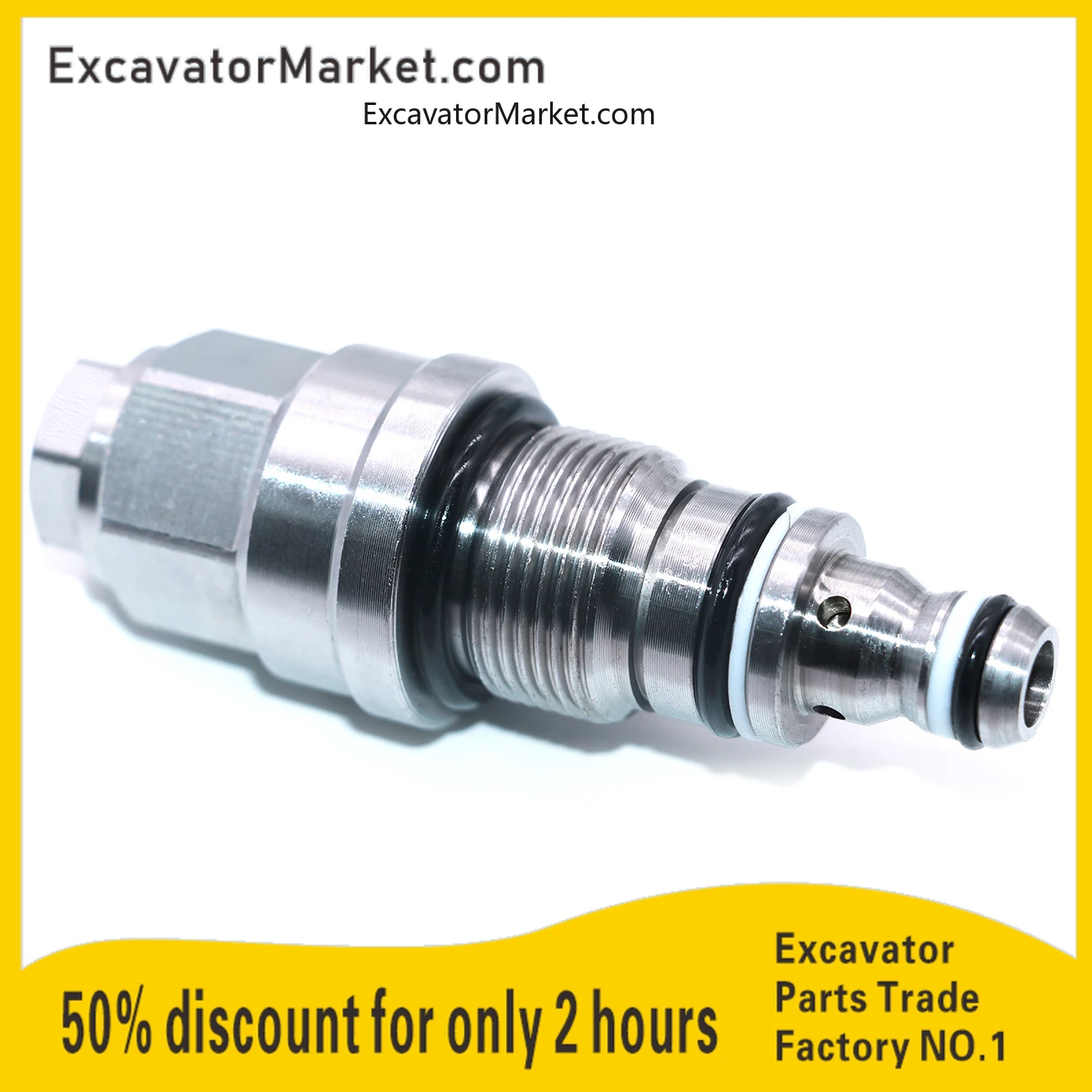 

PC60-7 excavator parts safety relief valve 723-30-70100 for komatsu excavator Excavator Accessories