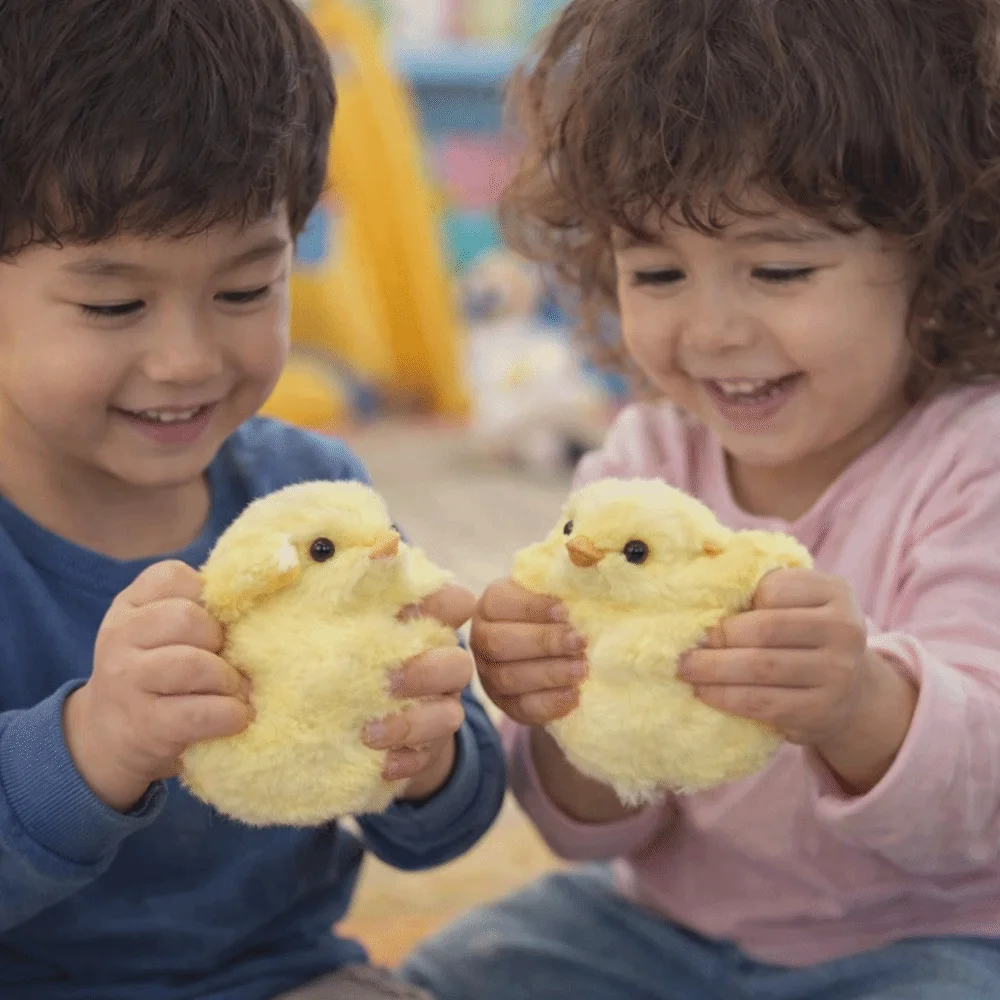 Slow rebound Chicken Squishy Yellow Silicone Hen Chicks Squeezing Cute Design Squishy Texture Funny Fidget Chick Sensory Game