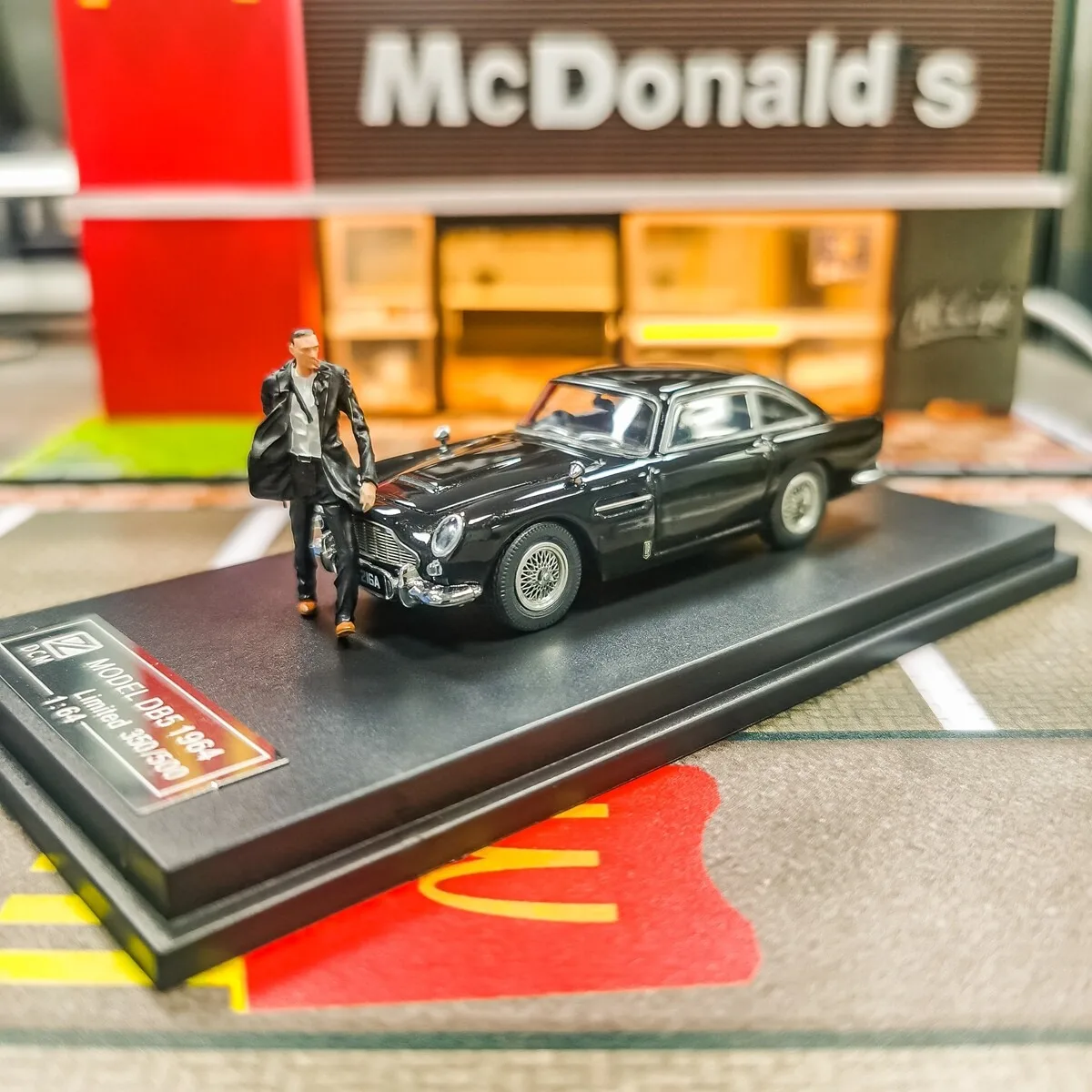

DCM 1/64 Scale DB5 1964 Black Diecast Car Model Collection