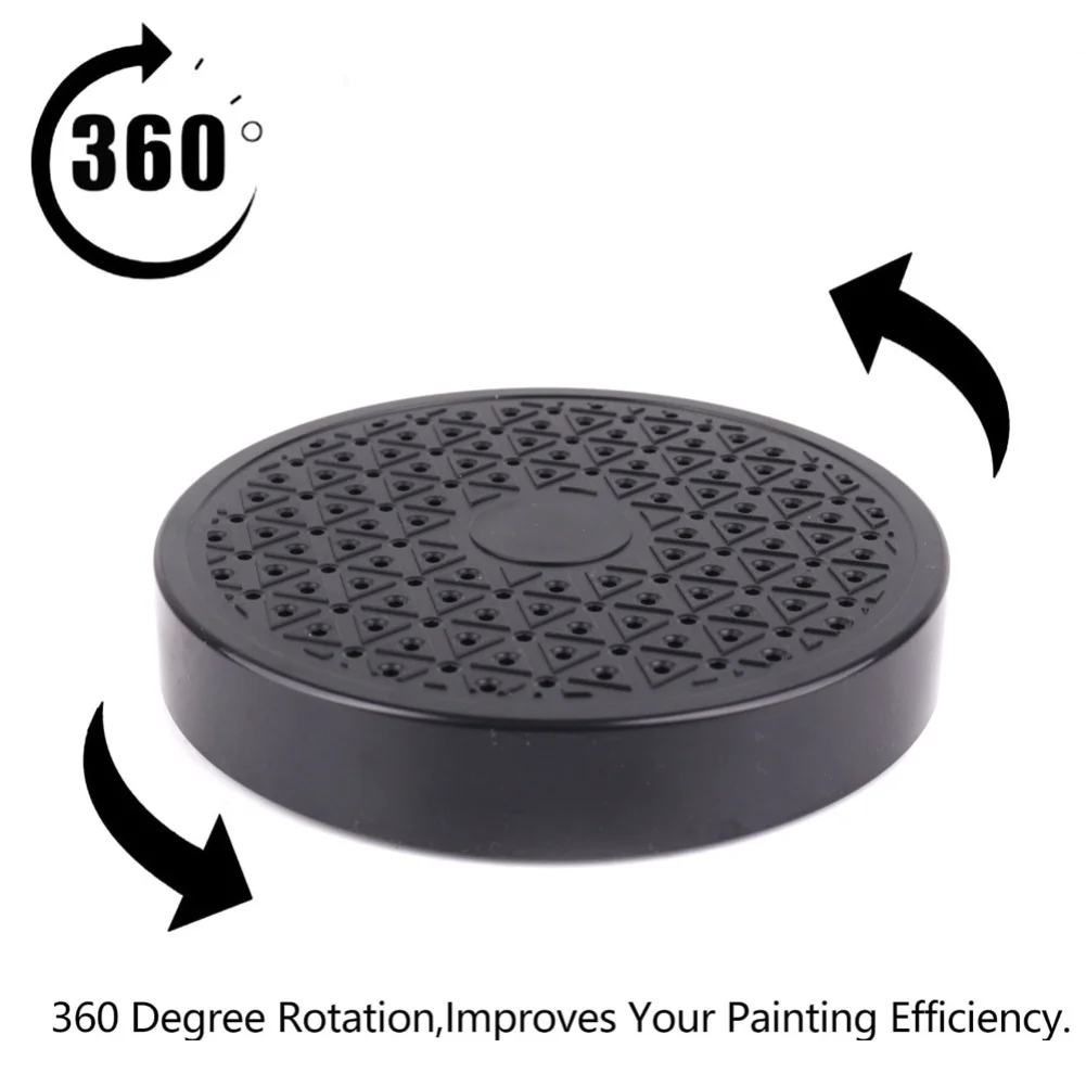 Model Craft Turntable Stand with Smooth Rotation Mechanism and Protective Clamps for Resin Print Post Processing