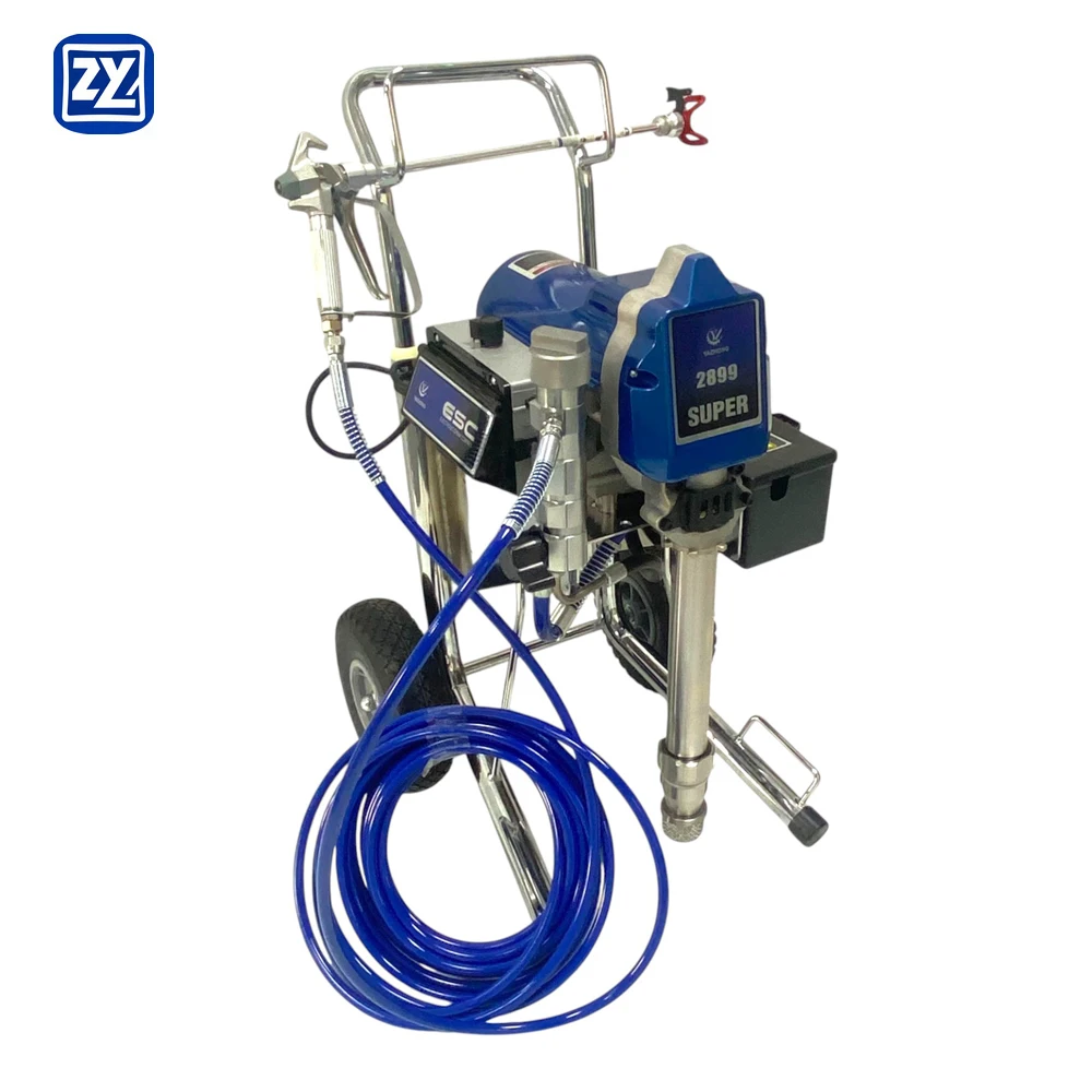 

Безвоздушный распылитель краски 110В/220В для внутренних и наружных работ, покраски стен, антикоррозийных покрытий, безвоздушная покрасочная машина
