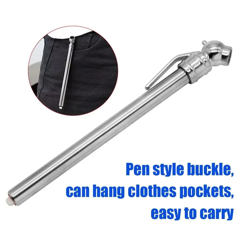 Universal Portable Mini Durable Car Styling Pressure Gauge Pen Shape Emergency Use Tire/Tyre air pressure Test Meter