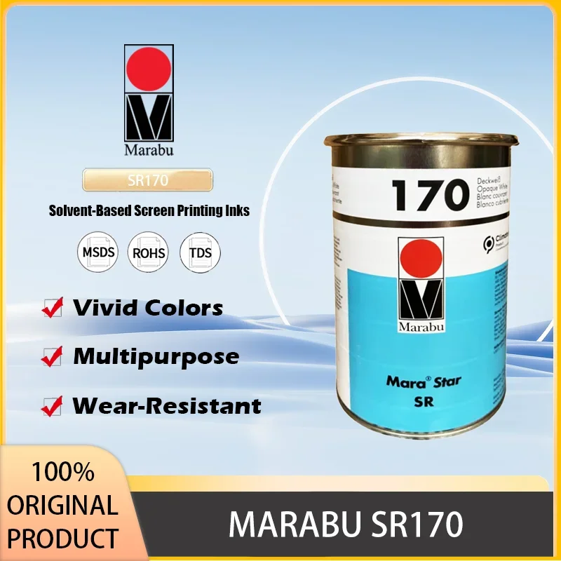 MARABU SR170 High Performance High-End Plastic Screen Printing Ink for Premium Printing Applications Original Product