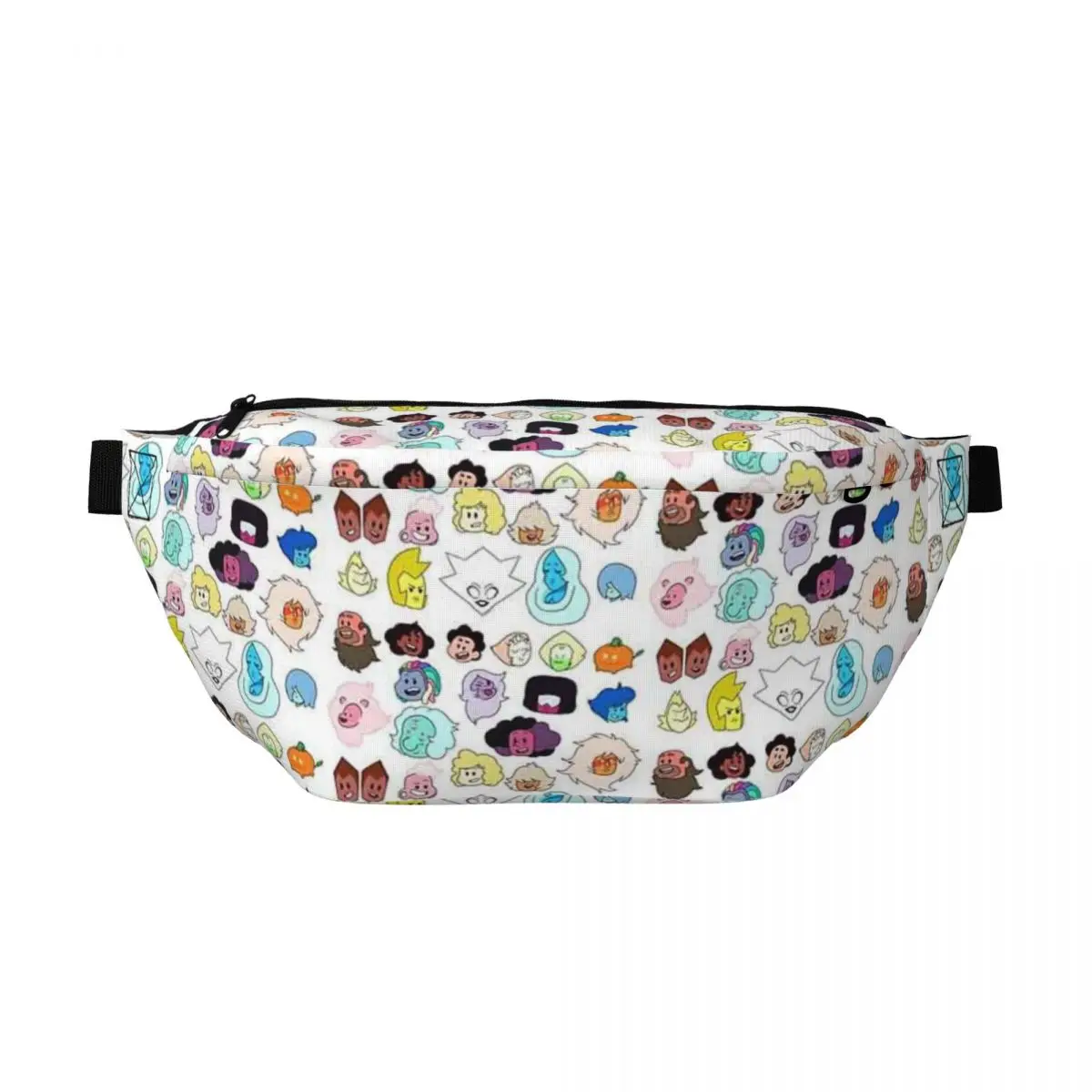 

Сумка-бананка через плечо Steven Universe Heads для мужчин и женщин, регулируемая поясная сумка для путешествий, бега, хранения денег и телефона, нагрудная сумка