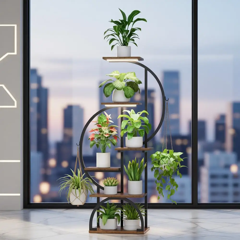 6-Tier Indoor Metal…