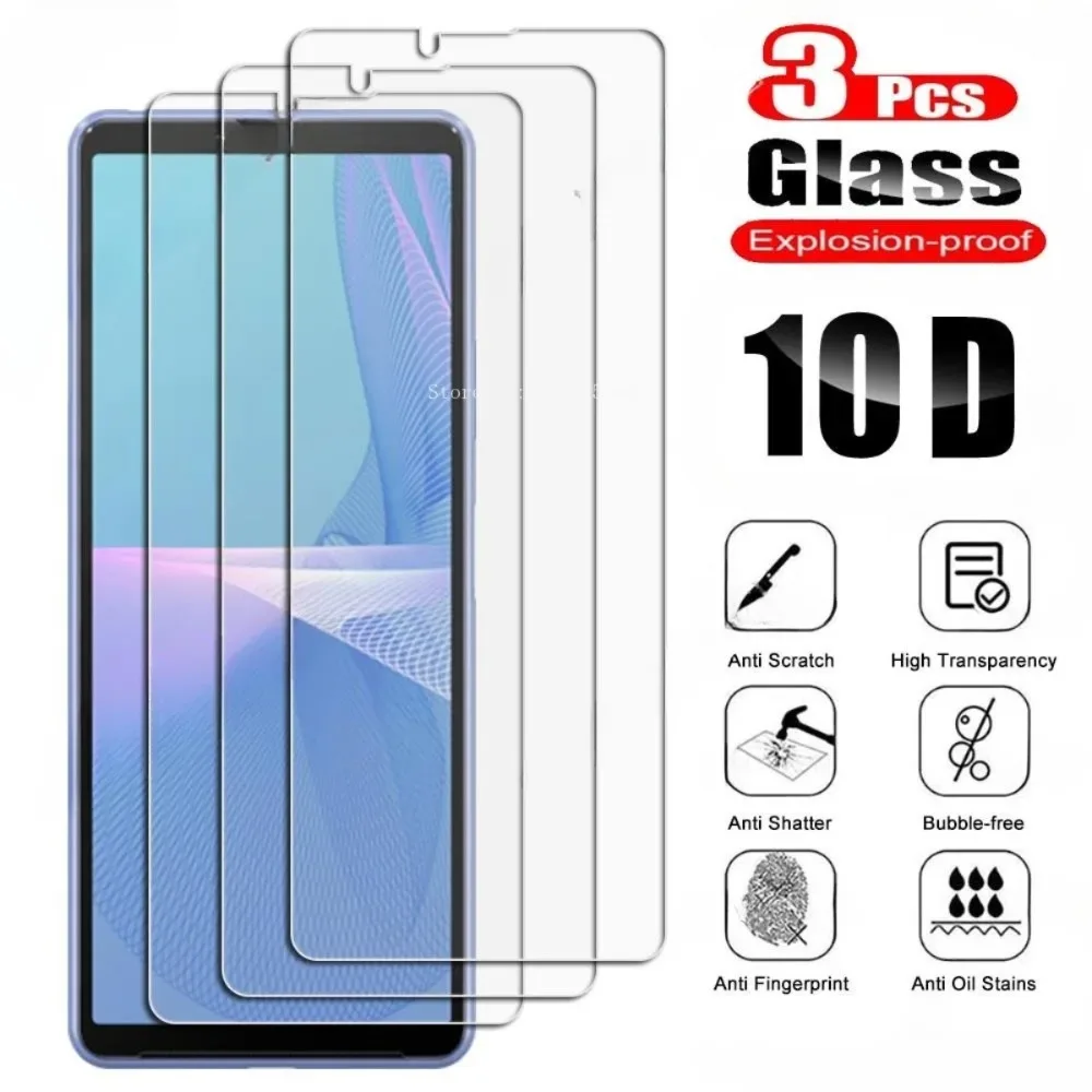 3 SZTUKI dla Sony Xperia 1 VI V IV Ace III 10 III Lite Pro-I 5 Xperia 5 VI V IV III Xperia 10 VI V IV Szkło ochronne na ekran