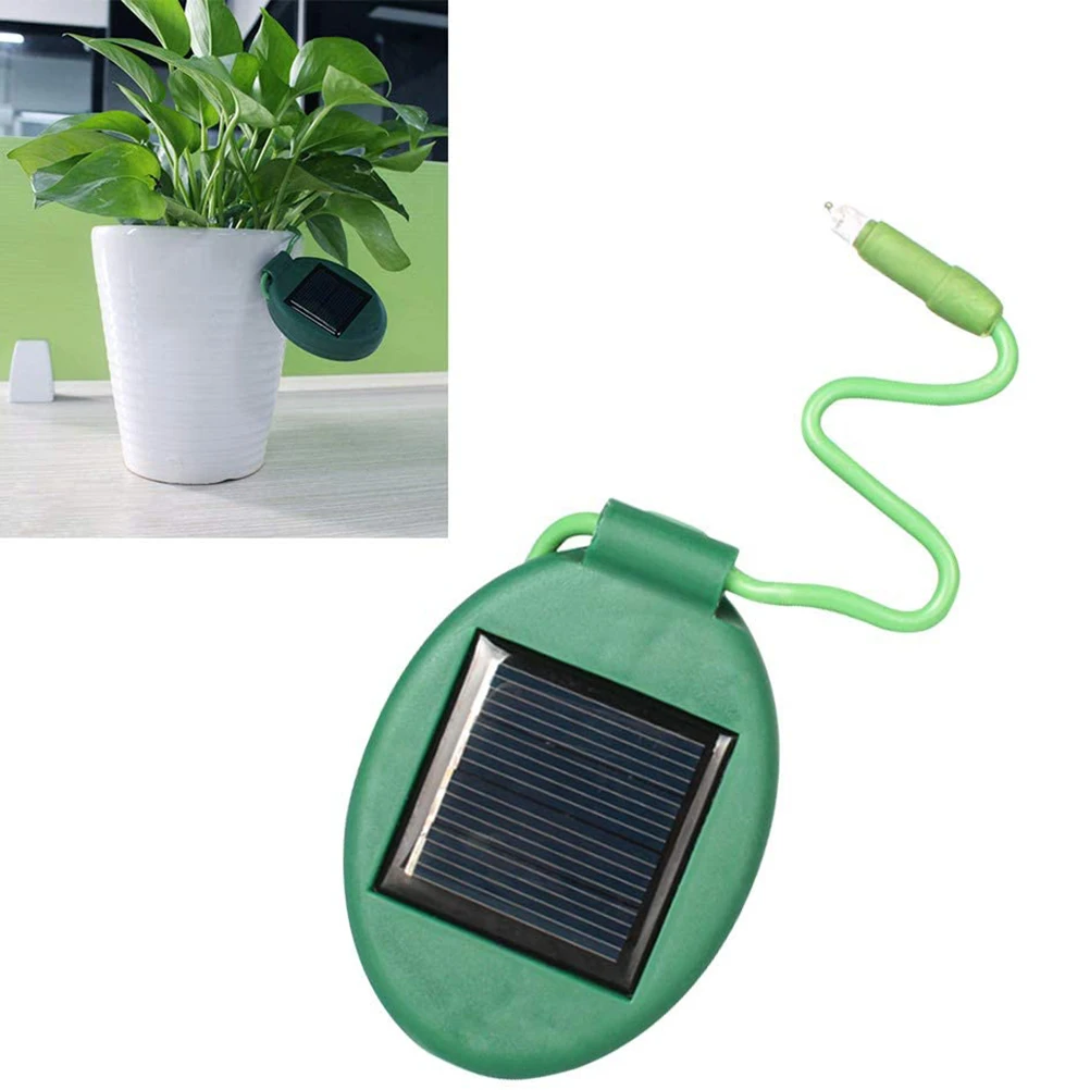 LED-Solar-Gartenleuchten, Solar-Blumen-Licht, Topf, dekoratives Licht, wasserdicht, grüne Pflanzenlampe für Garten, Weg, drinnen und draußen