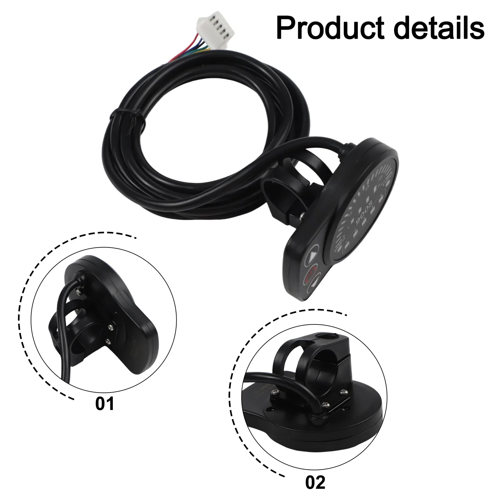 

Bicycle Riding Electric Bicycle Meter Smart Battery Monitor Battery Monitoring Device For Ebike Electric Bicycle Motor