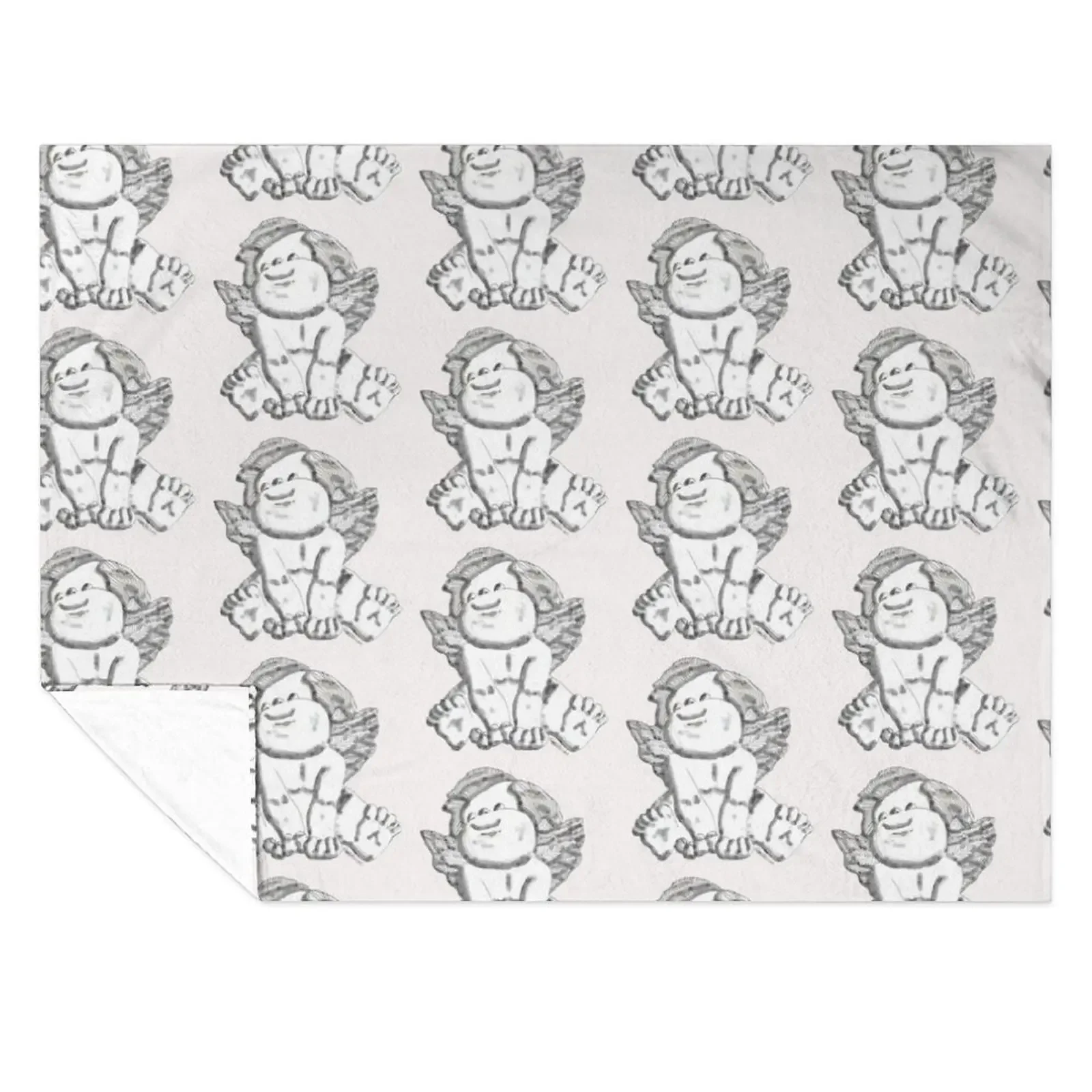 

Lovely Baby Angel Throw Blanket For Decorative Sofa Picnic Sleeping Bag Cute Blankets