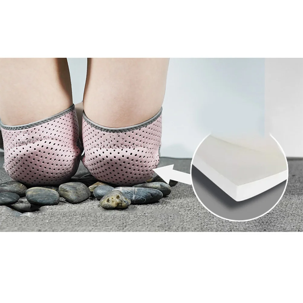 

Pair Teens Knee Pads Dance Sports Protectors Size S Fit 9-15 Years Old Comfortable Breathable Support for Yoga Volleyball