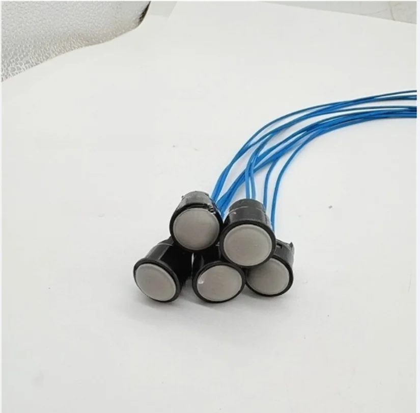 Excavator Joystick Push Button (black 2 line) 635-8205 For CAT