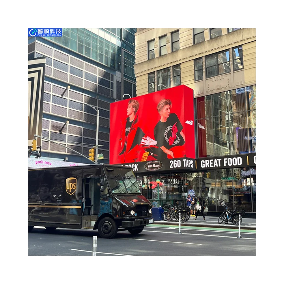 

Pushunled Outdoor Led Screen Advertising Outdoor Led Display A4 Led Display P4 P5 P6 P8 TEnergy Saving Screen
