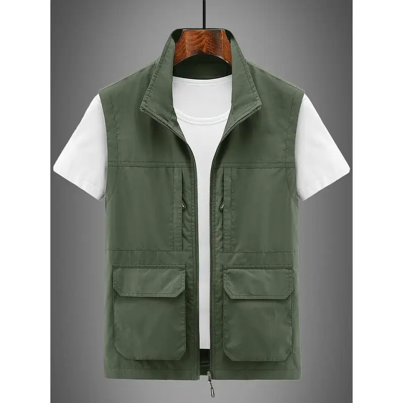 

Outdoor Men's Vest Autumn Fashion Warmth Inner Wear Cross-Border Men's Clothing Fashion City Walk Style Other Other