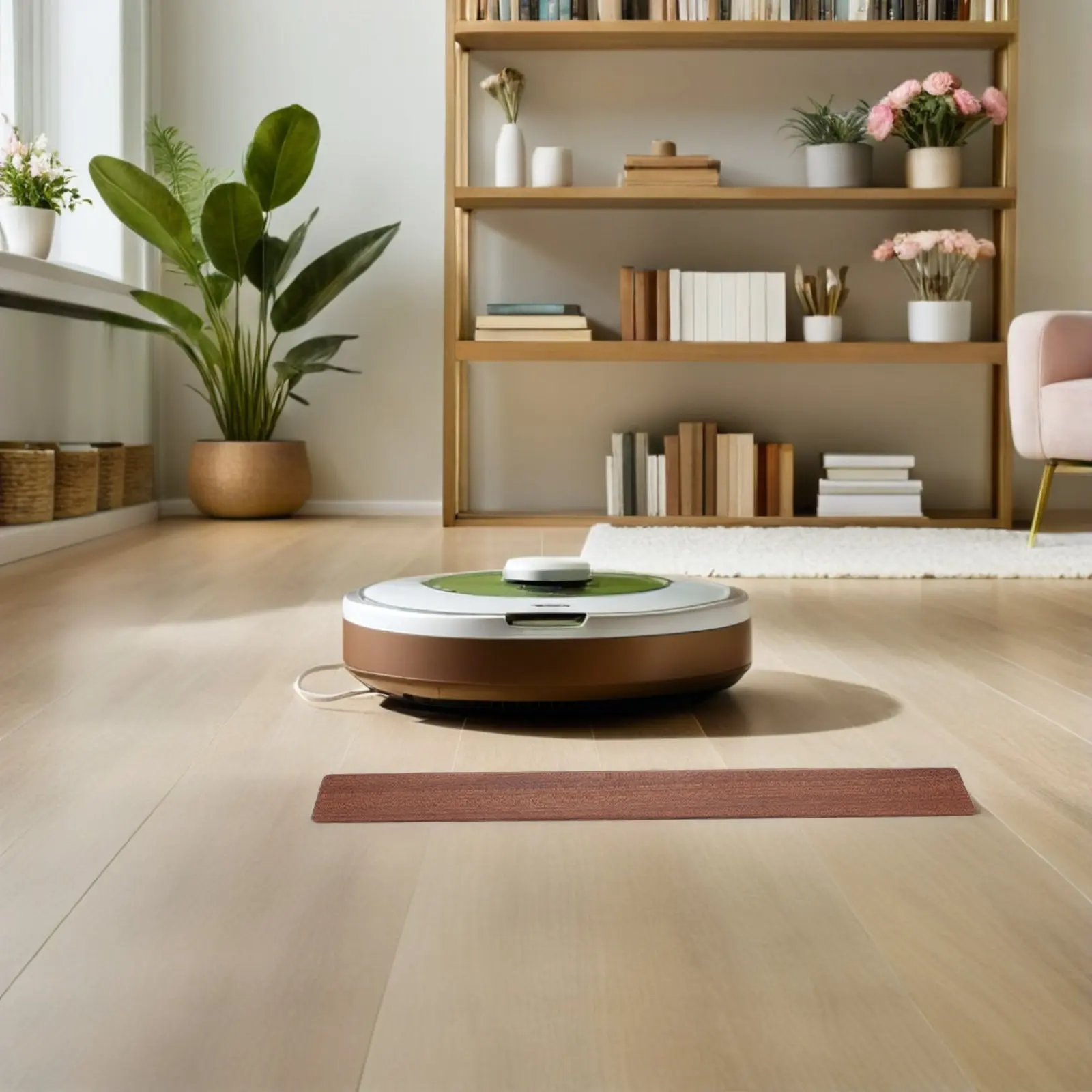 

Деревянный пандус для порогов длиной 20 дюймов, высотой 0,4 дюйма, без переходной планки для пола, для роботов-пылесосов и инвалидных колясок