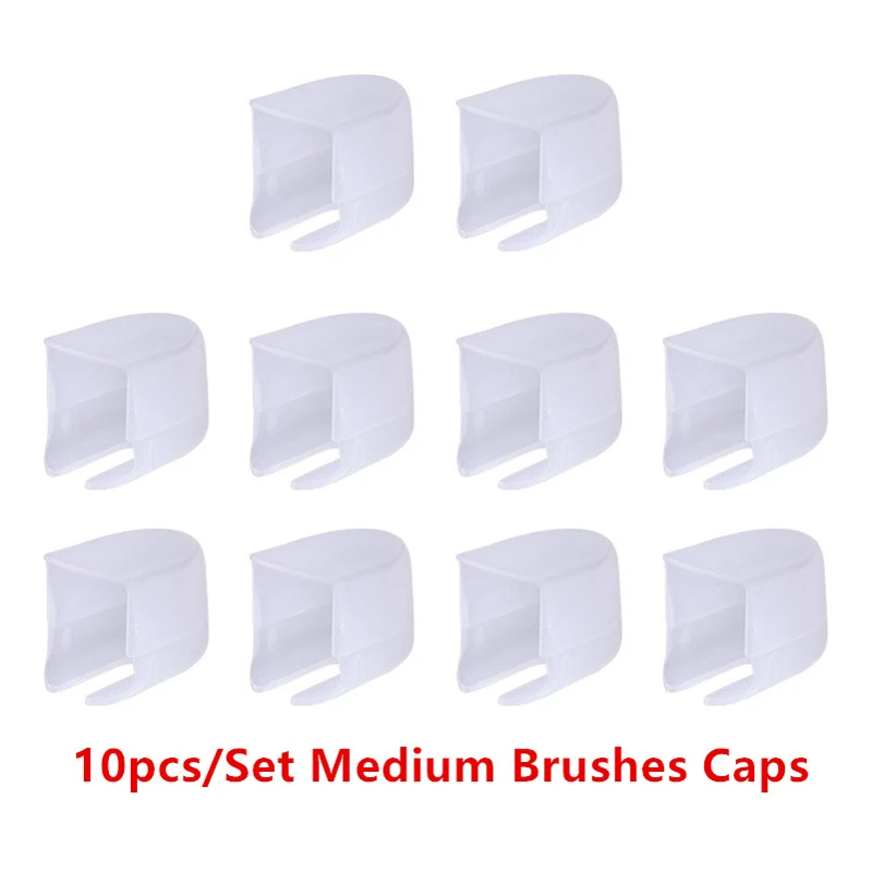 Set aus weichen Pinseln und Pinselkappen aus synthetischem Material, flaches Set für DIY-Scrapbooking, Kartenherstellung und Tintenapplikation – Detail 5