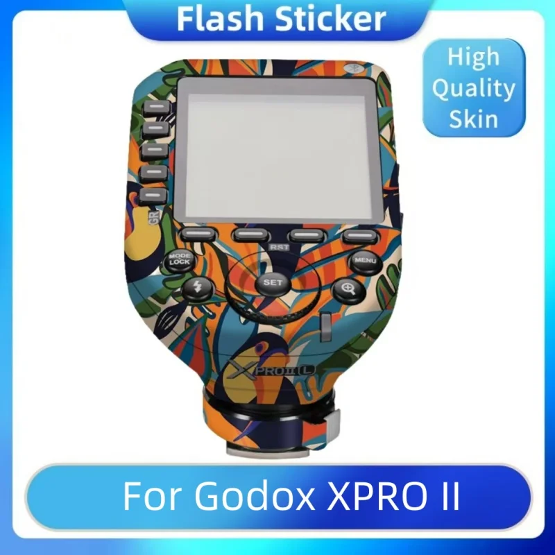 

Camera Speedlite Skin for godox XPROII Decal Skin Godox Xpro II TTL Wireless Flash Sticker XPROII-S XPROII-N XPROII-C Wrap Cover