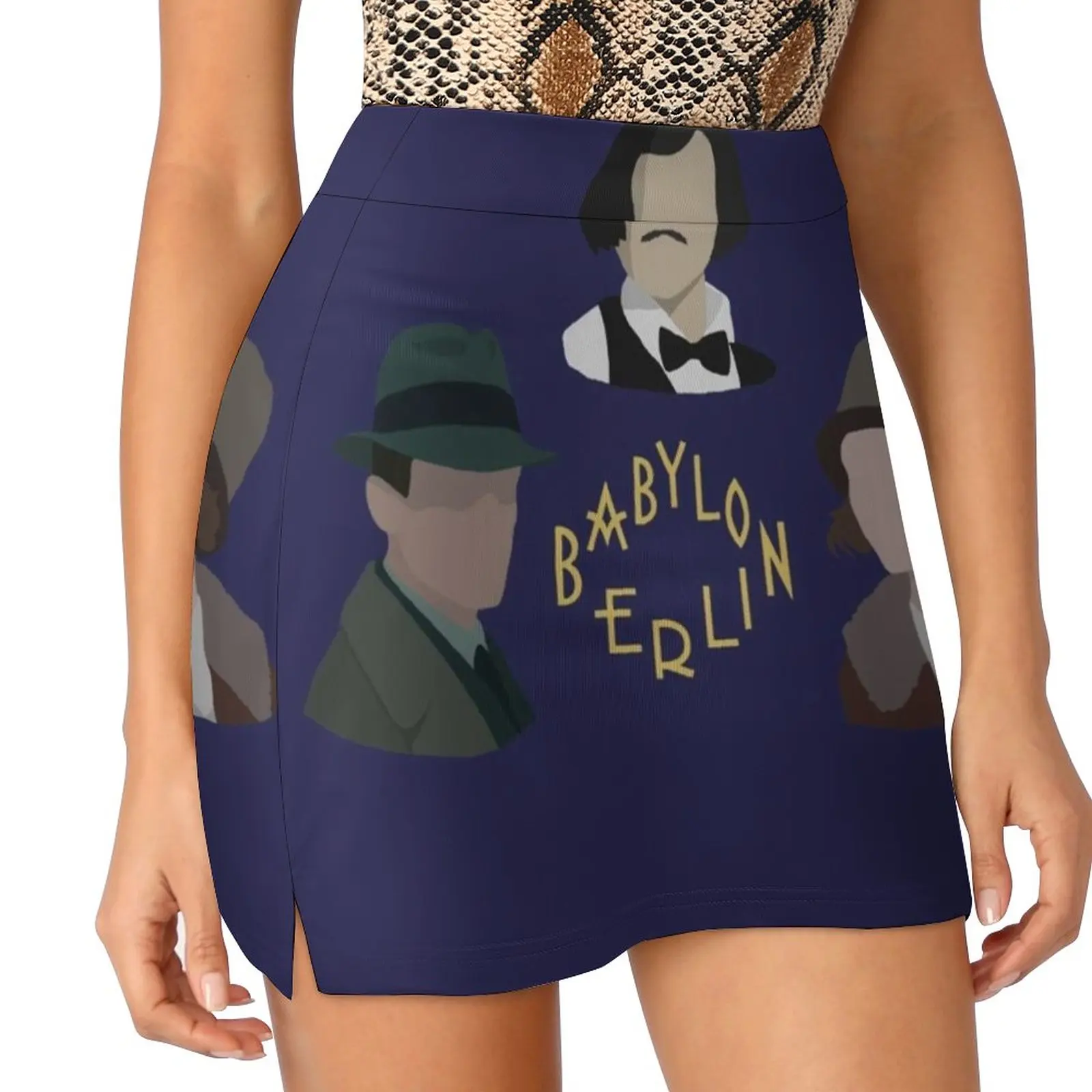 Babylon Berlin Falda de mujer Faldas estéticas Nueva moda Faldas cortas Babylon Berlin Gereon Rath Babilon Berlin Lotte Gereon