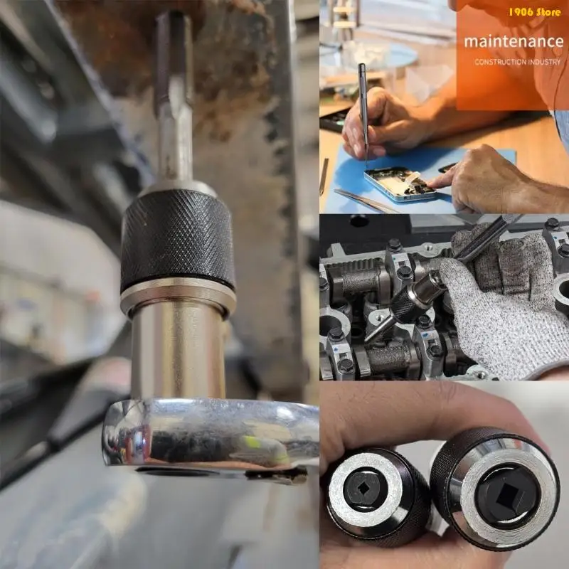 U1JB 3PIECE TAP HOLDER SOCKET LACK FOR #6-1/2 انقر على العمل الدقيق في الفضاء المحصور