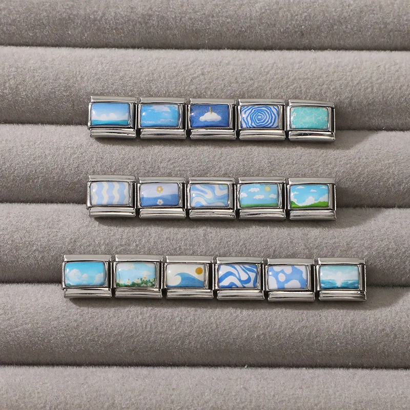 جديد جميل الحيوانات الأليفة القطط والكلاب وصلات سحرية إيطالية تناسب 9 مللي متر سوار الفولاذ المقاوم للصدأ النساء الرجال DIY بها بنفسك صنع المجوهرات