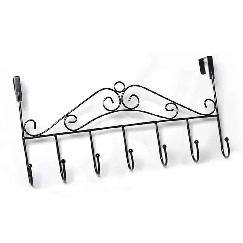 Door Behind Hook Storage Wall Hanging Clothes Hanger Coat Hook Punch-free Hanger Bedroom Organizer Storage Accessories