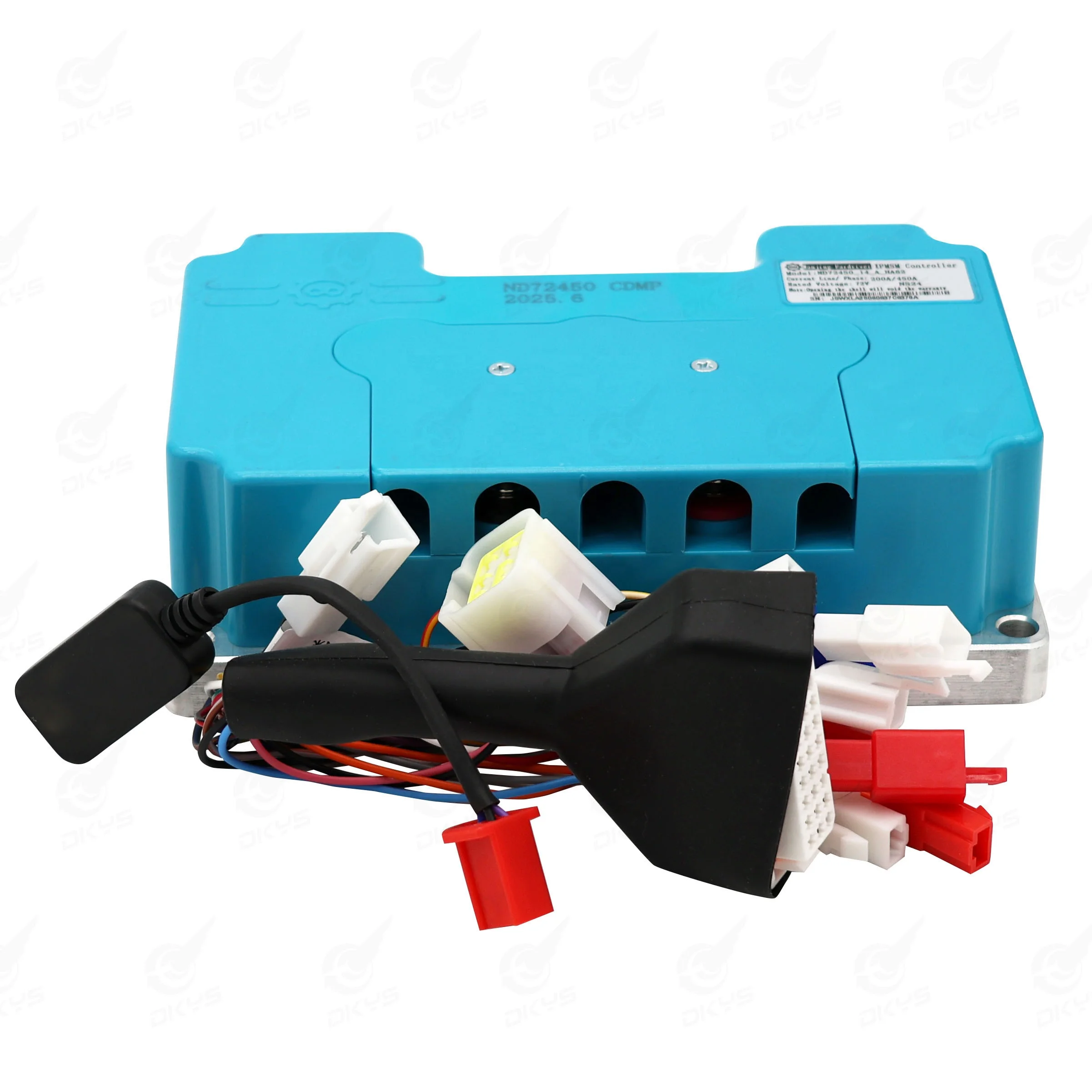 

ND72450 Intelligent Sine Wave Controller for DC Electric Motorcycles 72V Rated VoltageWith Programming Module