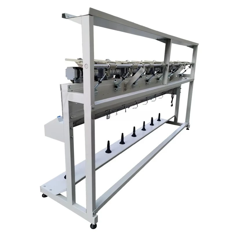 RongJu 2/6/8 Heads Cone Winder Machine High Speed Sewing Thread Cone Winding Machine