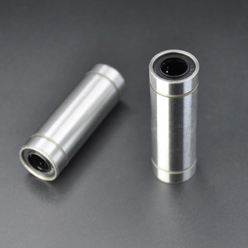 10/2pcs LM8LUU LM6LUU Long Type 8mm Linear Ball Bearing CNC Parts for CNC 3D PrinterCNC Linear Beare for Rod Rail Linear Shaft