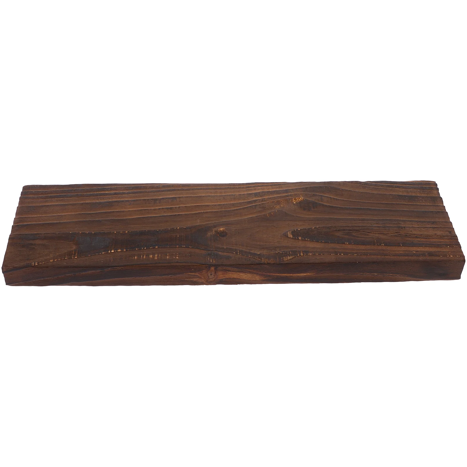 

Carbonized Wood Board Fish Tank Decor Natural Breath Delicate Aquatic Non-Fading Color Underwater Prop