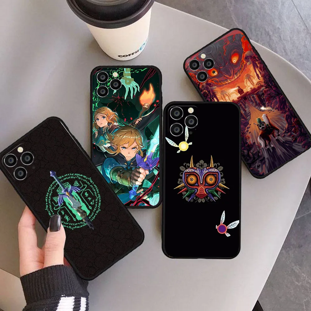 HM-31 Legend of Z-Zelda Silicone Case For Samsung  A11 A12 A33 A42 A55 A35 A24 A25 A15 A70 A71 A72 M30 A40S M30S