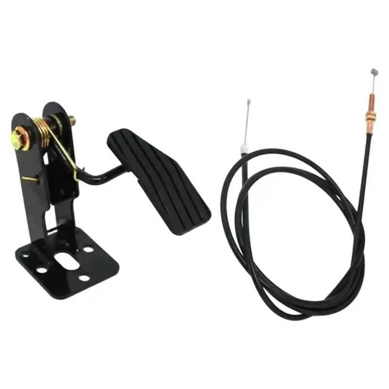 Accelerator Pedal Assembly With 2 Meter Wire For Three-Wheeled Fuel Truck Tricycle Replacement Part, Enhanced Design