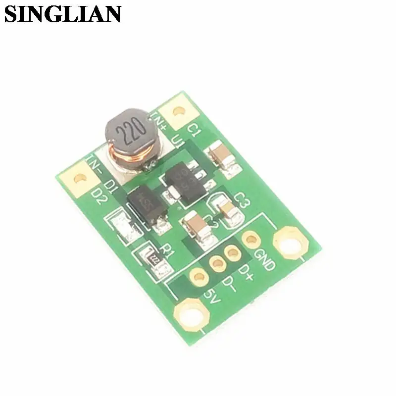 DC Boost Step-up Module 1V-5V Up 5V Boost Board 5V Output Without USB Head Mobile Power Supply Module