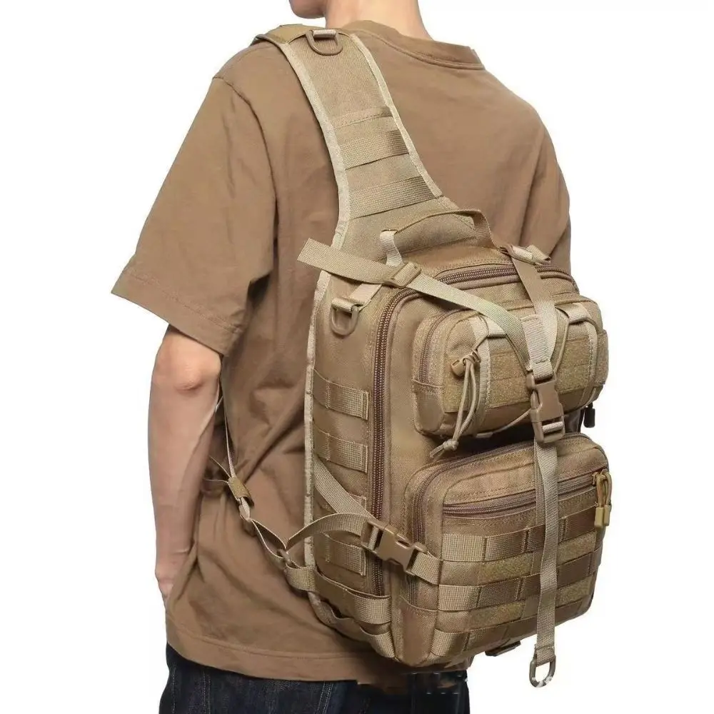 Bolsa cruzada impermeable Oxford de gran capacidad para pesca - imagen 3