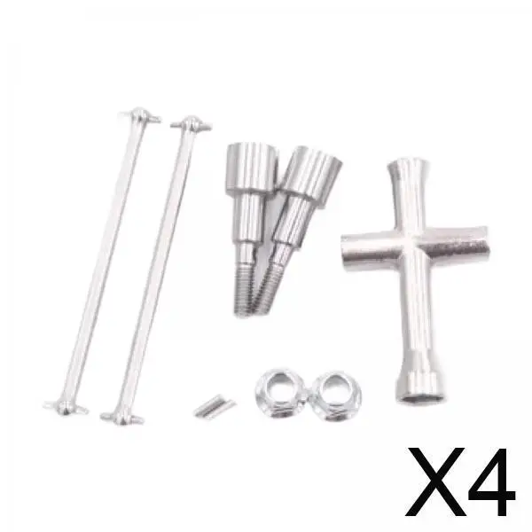 

Металлический задний приводной вал для радиоуправляемых моделей 16101, 16102, запчасти для DIY краулеров и грузовиков