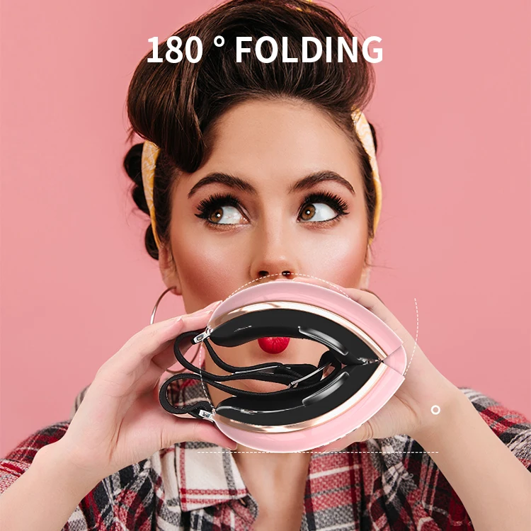 مكتبة ذكية محمولة قابلة للطي ضغط الهواء الساخن البارد مدلك العين لتخفيف الصداع النصفي استعادة تعب العين مع الموسيقى هادئة