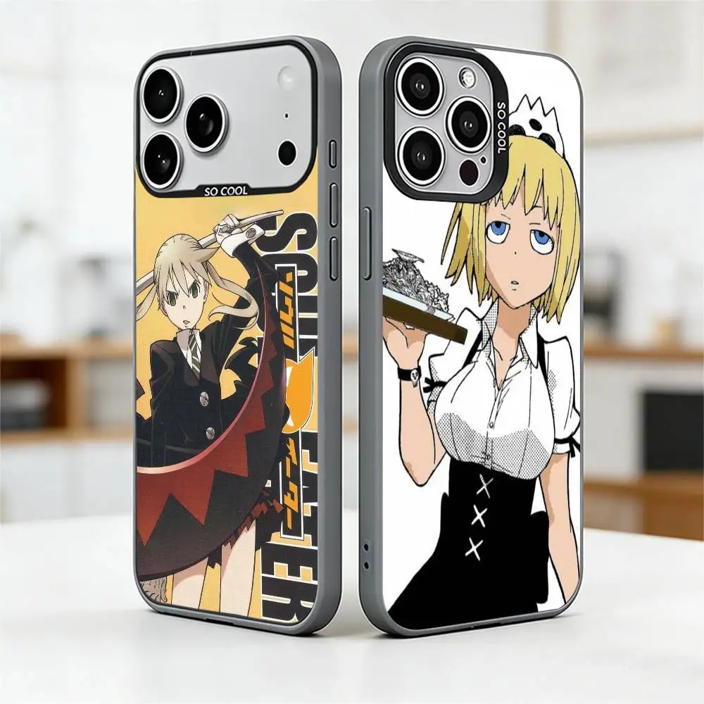 

Fire Force Patty Thompson Phone Case For iPhone 17,16,15,14,13,12,11 Plus,Pro Max,XS,Colorful Silver Black Cover