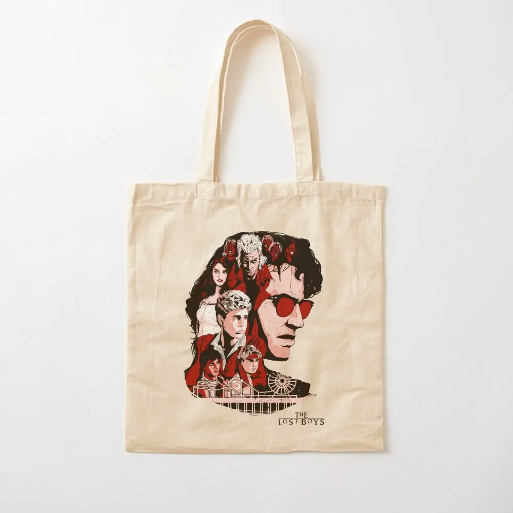 THE LOST BOYS - SEEING RED Tote Bag tote bags aesthetic shopping trolley bag custom canvas bag