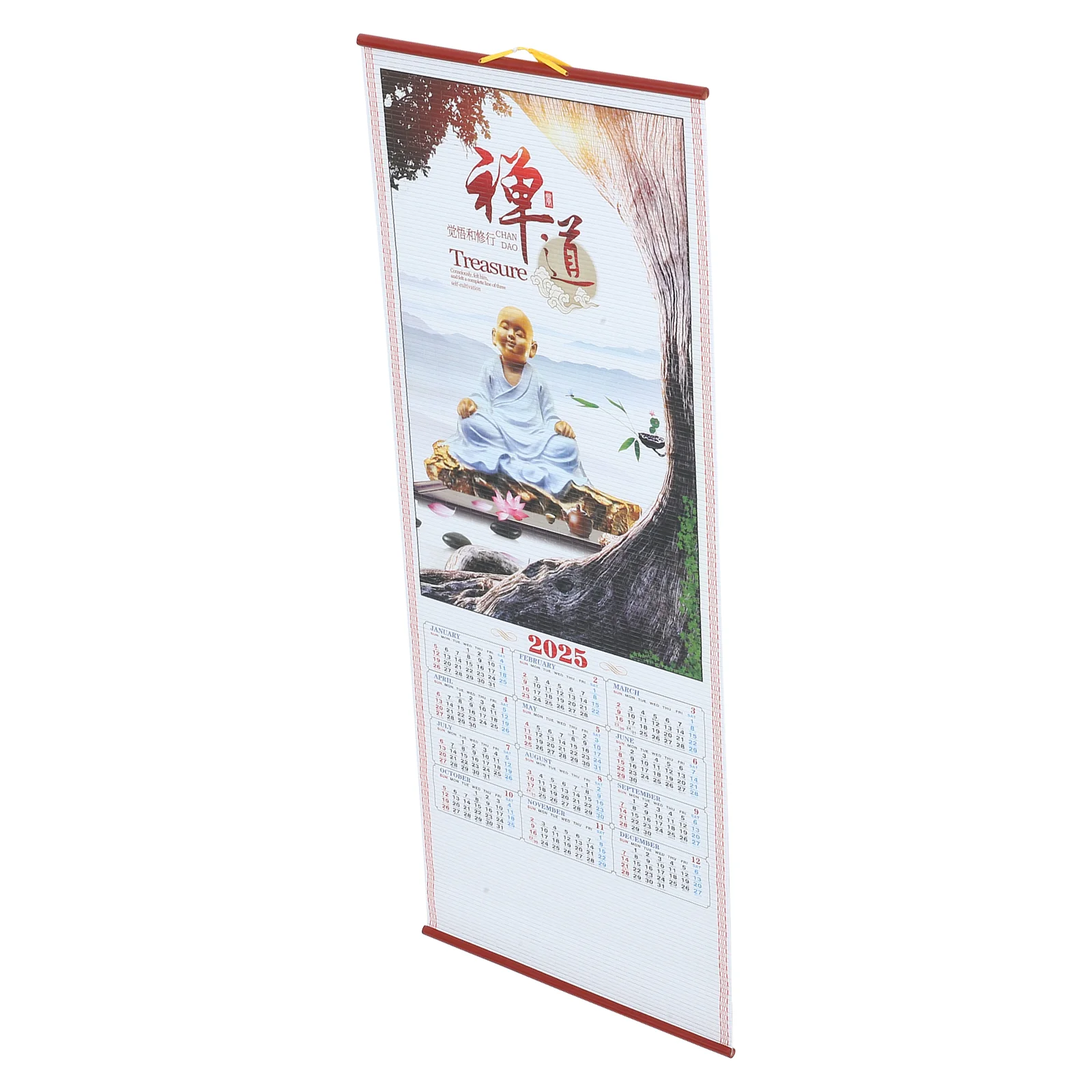 

2025 Chinese Wall Calendar Year Snake Hanging Scroll Digital Monthly Schedules Paper Child