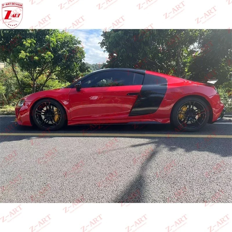 Z-ART R8 Prestaties Body Kit voor R8 MK1 Facelift Bumper Kit voor Audi R8 V8 V10 2007-2015 Oud tot Nieuwe Body Kit
