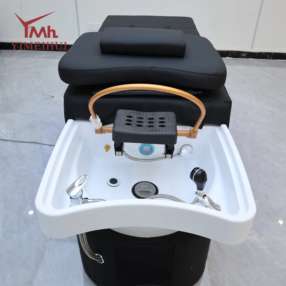 سرير استرخاء تايلاندي حصري للصالون، سرير شامبو لصالونات التبخير وتدوير المياه