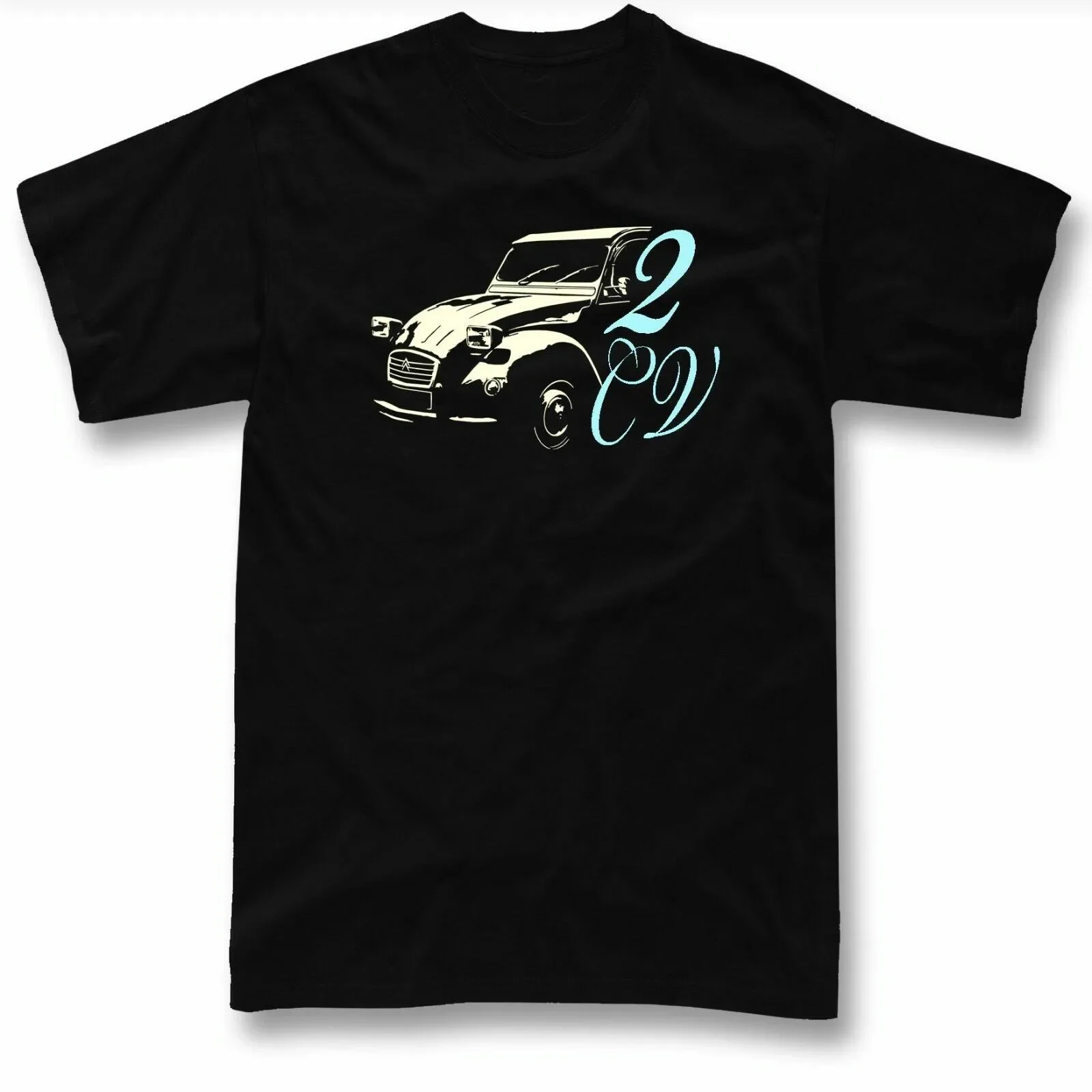 

Classic 2CV Fans French Vintage Car T-Shirt New 100% Cotton O-Neck Summer Short Sleeve Casual Mens T-shirt Size S-3XL