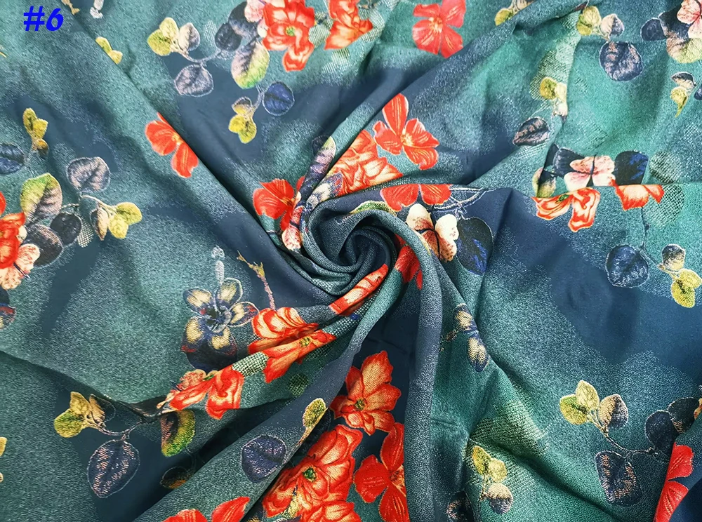 1 Meter X 1,35 Meter Hochwertiger Viskose-Stoff Rayon-Popeline Kleider- und Hemdenmaterial Großhandel – Detail 12