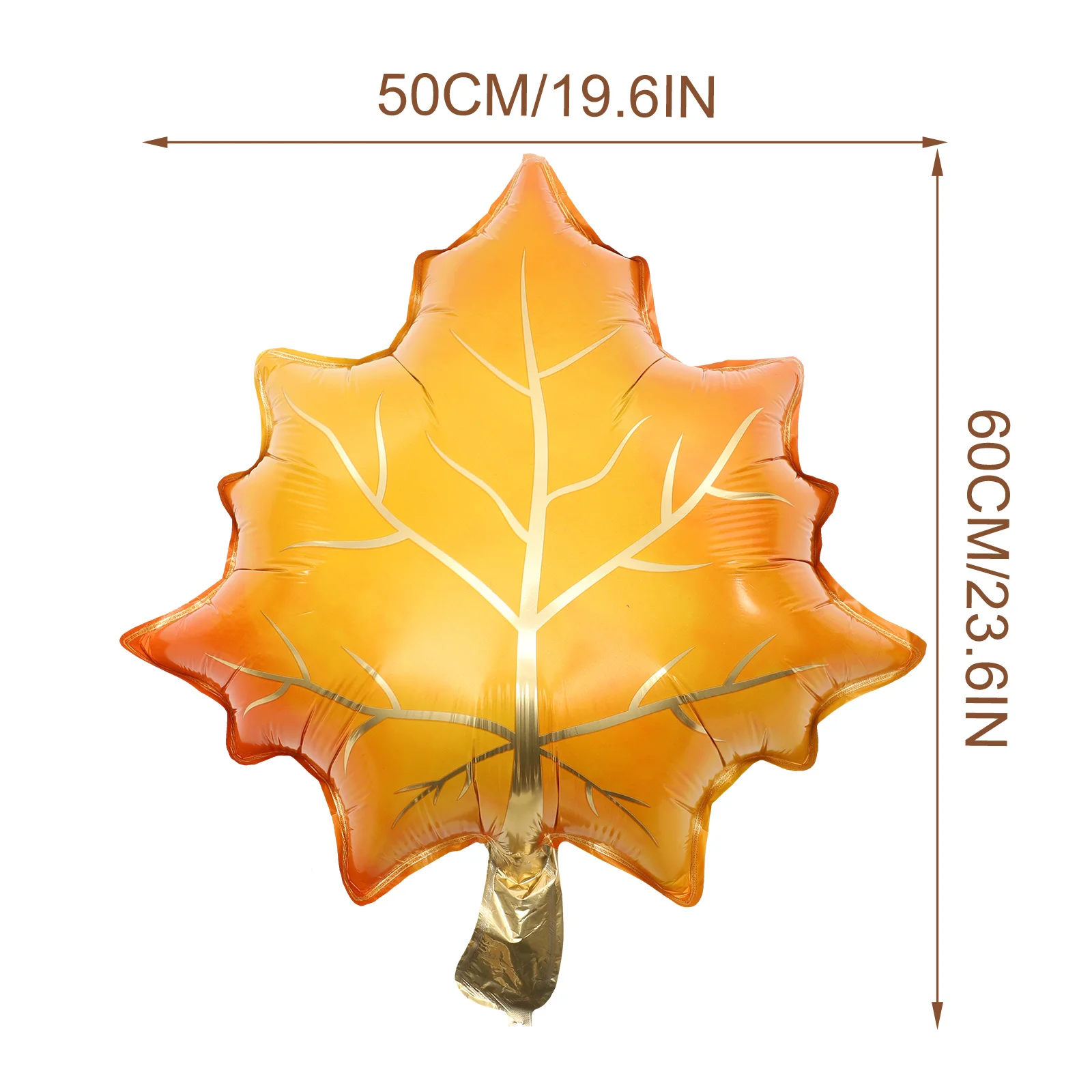 

10Pcs Fall Maple Leaf Foil Balloons Thanksgiving Party Favors Autumn Balloon Decor Harvest Festival Props Thanksgiving Balloon