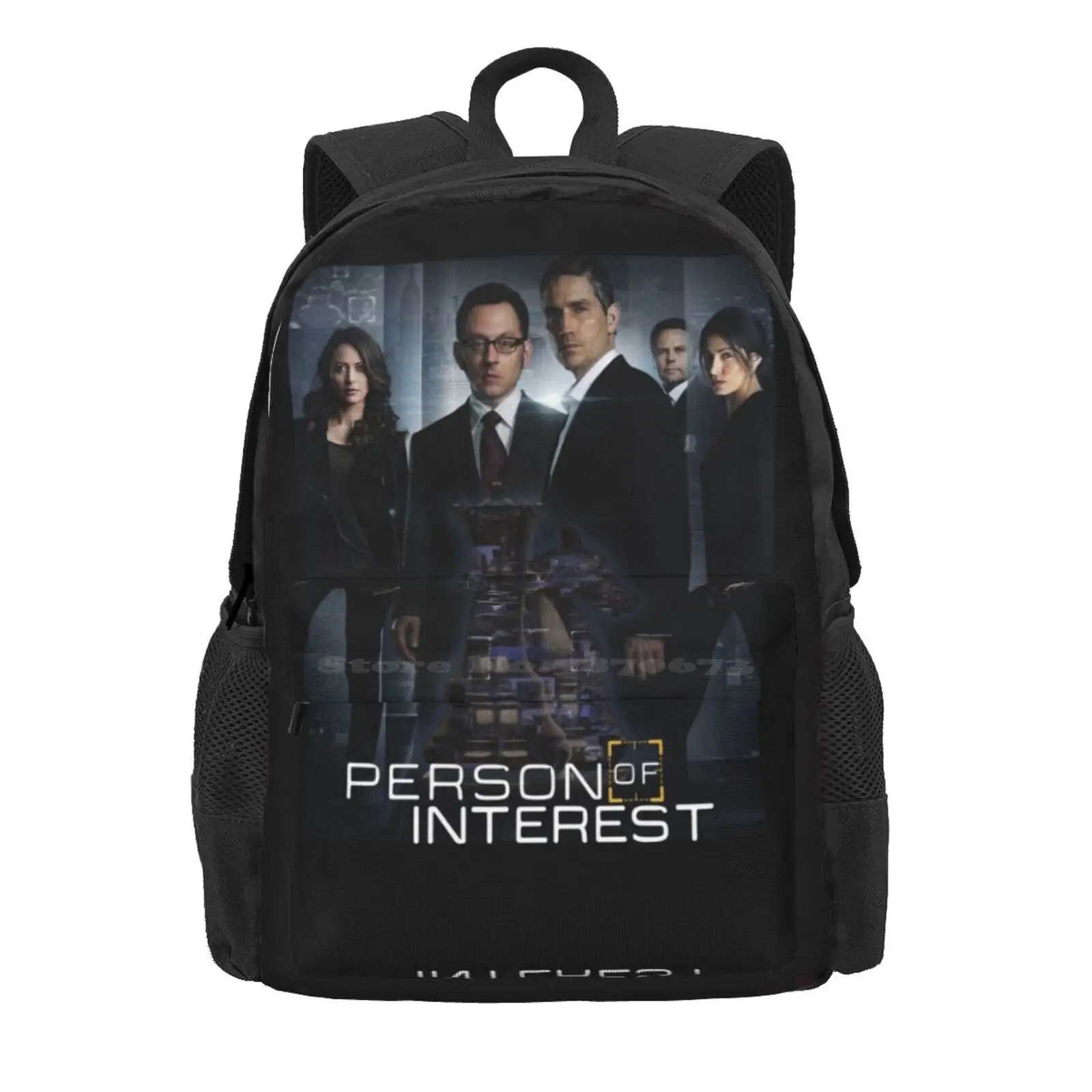 Person Of Interest Hot Sale Schoolbag Backpack Fashion Bags Chess Poi Person Of Interest Root Shaw