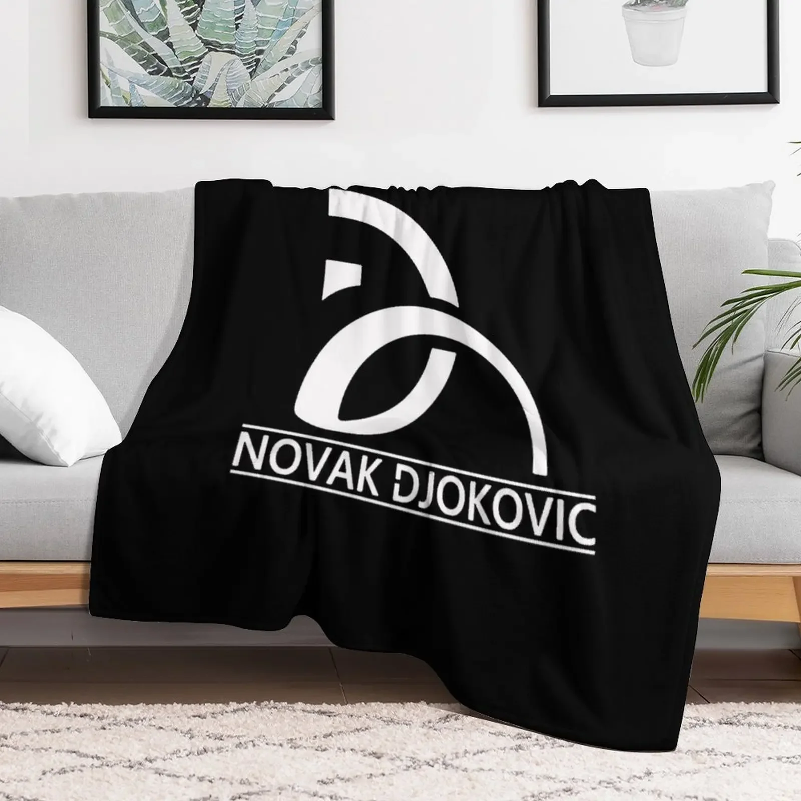 WHITE ESSENTIAL D Throw Blanket Soft Warm Blanket Gift for Men Women Adults