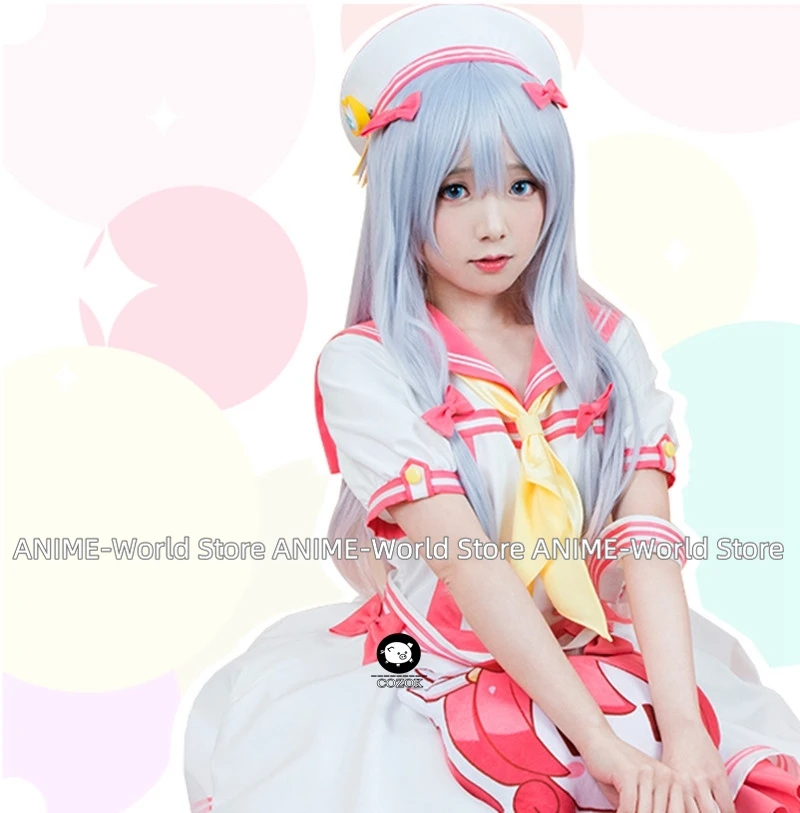 Eromanga Sensei Izumi Sagiri Magical Girl Dress Sailor Suit Outfit Anime Cosplay Costumes