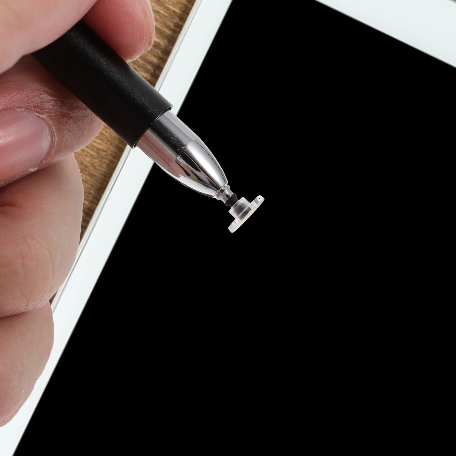 Stylet universel en alliage d'aluminium, étui de poche à Clip, pratique, écriture lisse, appareils pour écran tactile, stylos pour écran tactile